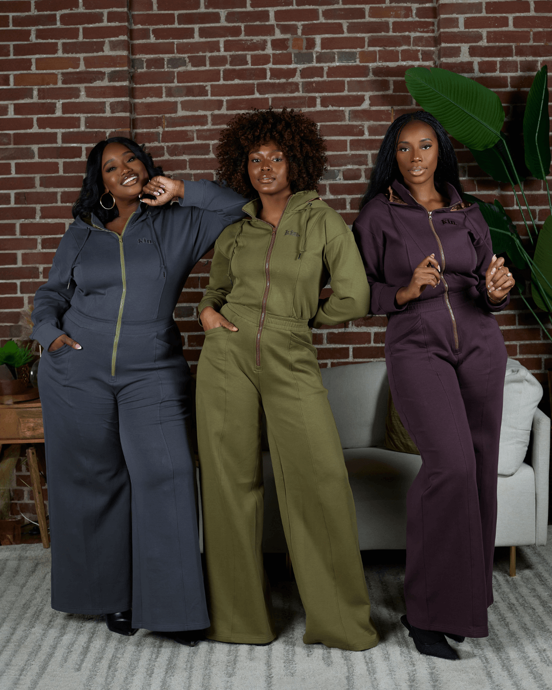 Satin Crown Jumpsuit