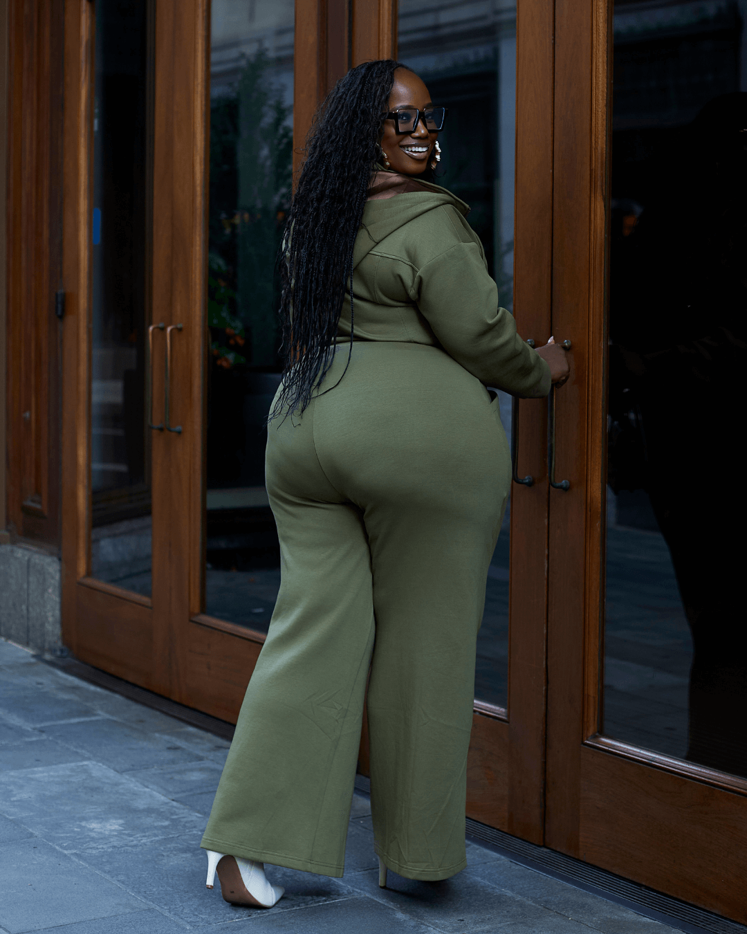 Satin Crown Jumpsuit