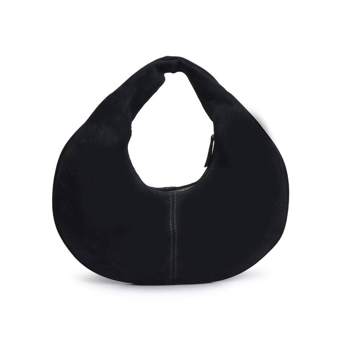 Farrah Genuine Suede Leather Hobo