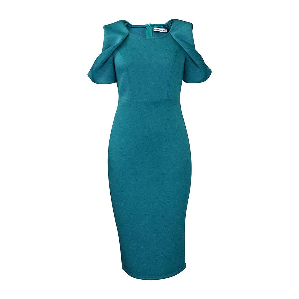DREAM VERA APPAREL - Elegant Pencil Dress Comfortable Business Casual Dress