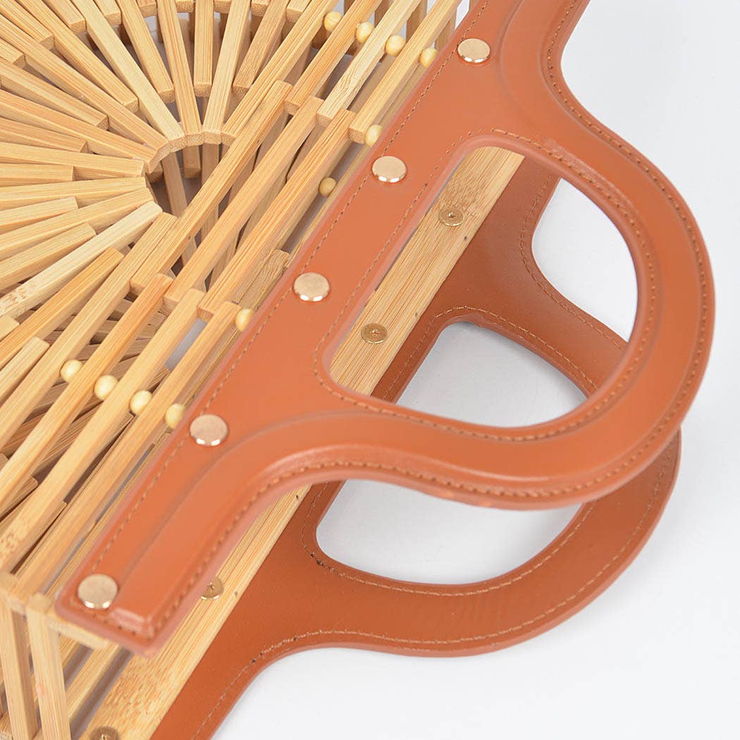 Bamboo Top Handle Bag