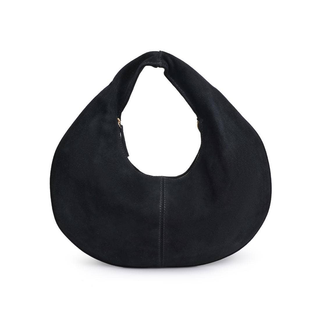 Farrah Genuine Suede Leather Hobo