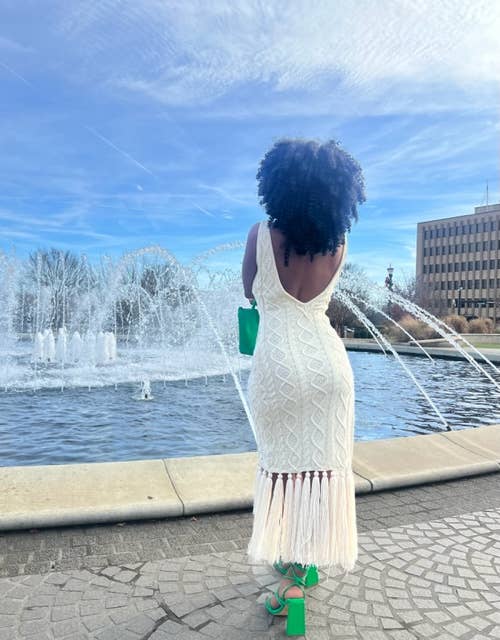 Honesty Fringe Dress