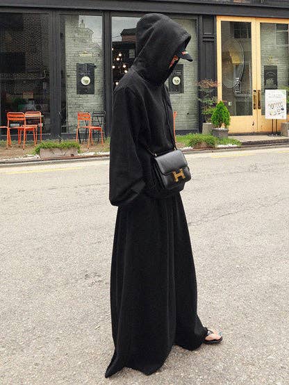 Loose Urban Wide Leg Elastic Waist Pants