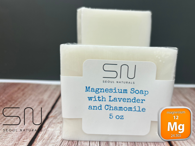 Magnesium Soap with Lavender and Chamomile, 5oz - Wholesale